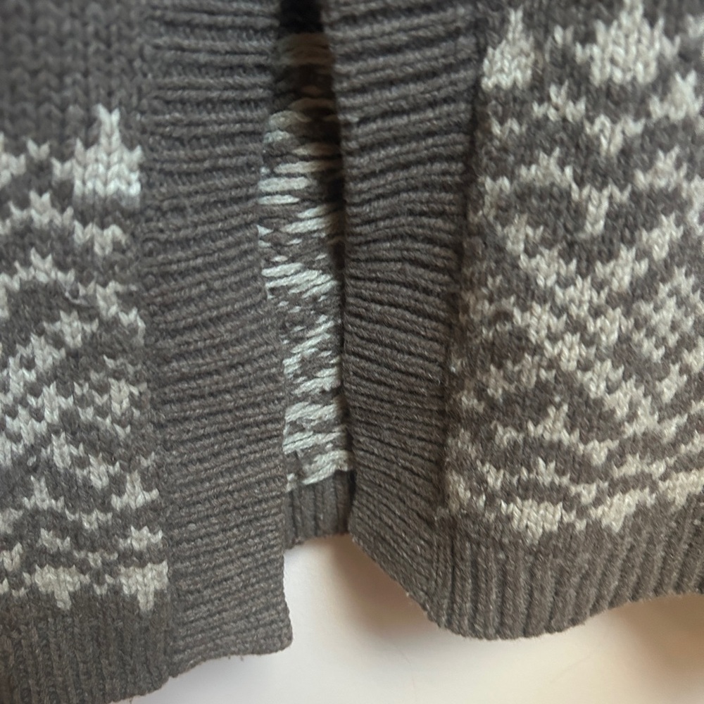 GAP Brown and White Wool blend Cardigan Women’s XS - Picture 5 of 12